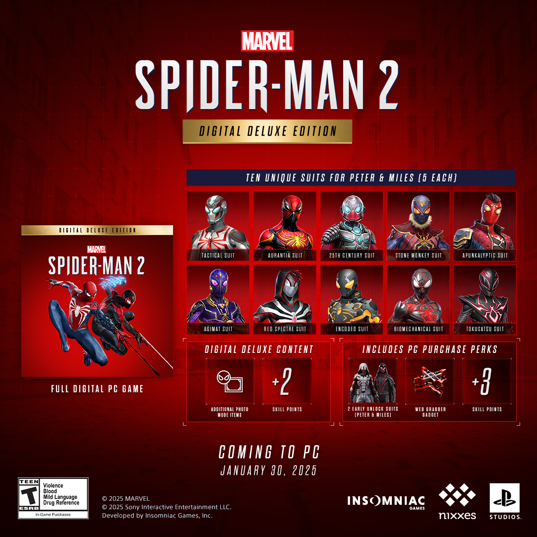 pc《漫威蜘蛛侠2》豪华中文|Build.17605192-1.305.0.0+全DLC+预购奖励+多国语言包下载-7.jpg