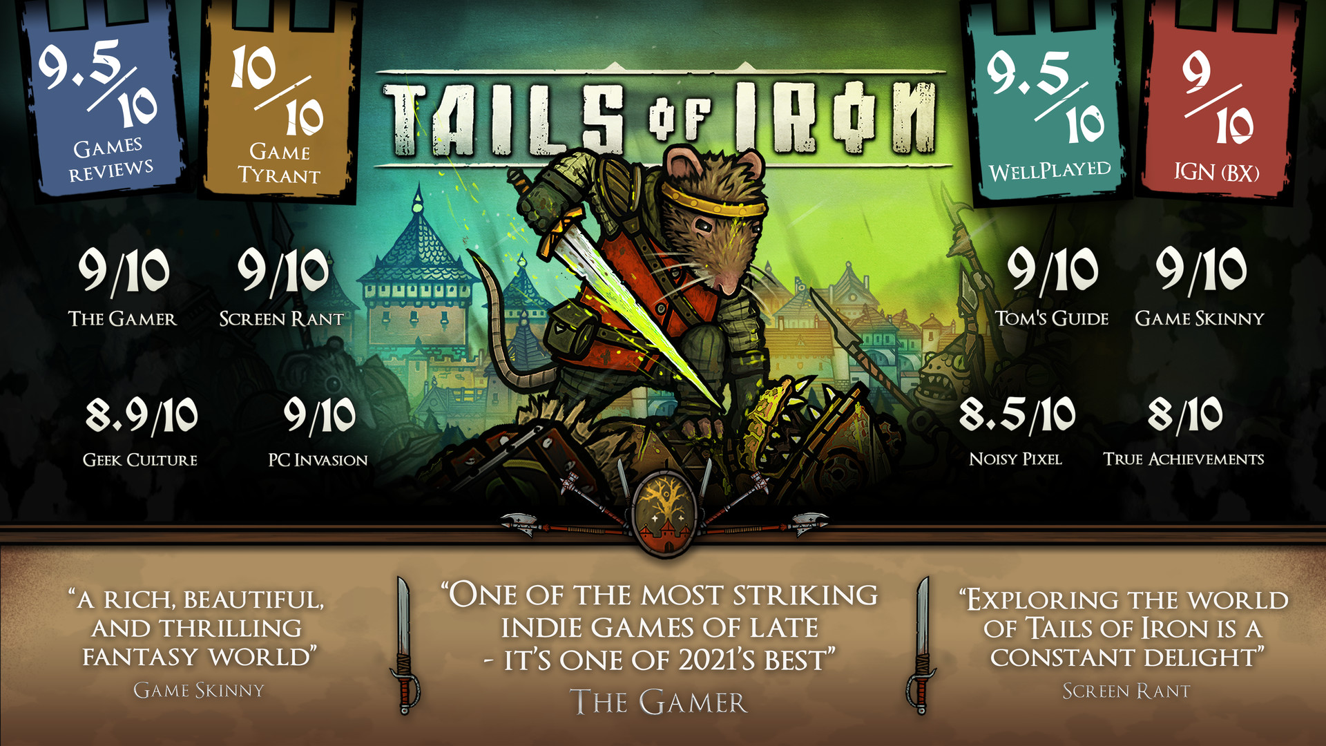 PC《钢铁之尾(Tails of Iron)》中文版+v1.52下载-1.jpg