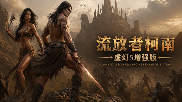PC《流放者柯南 虚幻5增强版》Build.23260892豪华中文-孤狼战者-影逝战士+预购特典+全DLC下载-1.jpg